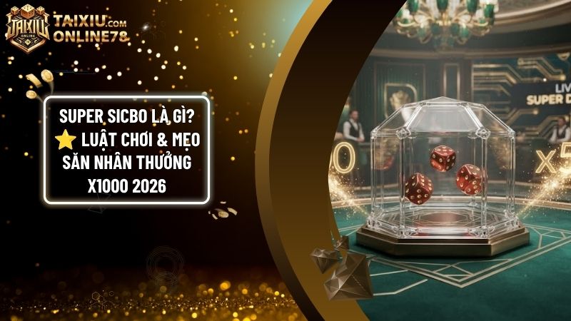 super sicbo - Super Sicbo Là Gì? Luật Chơi & Chiến Thuật Săn Thưởng Nhân X1000 Lần 2026